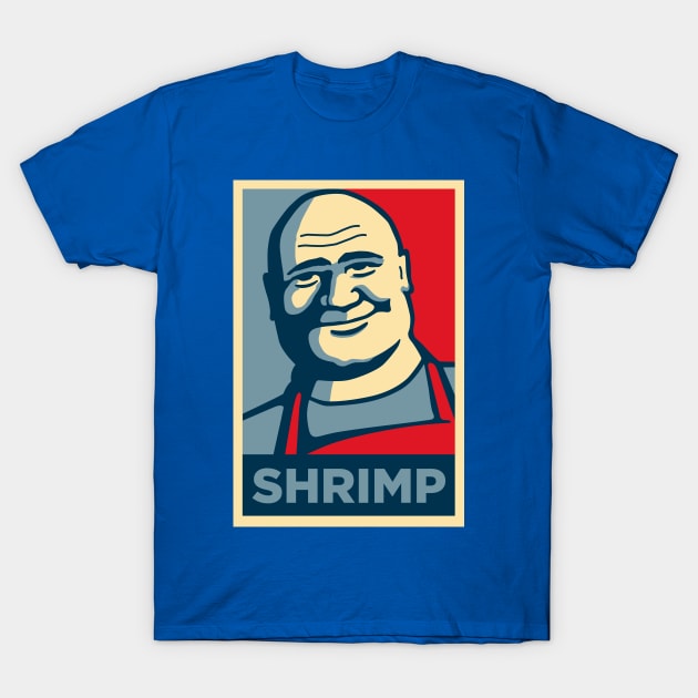 Shrimp T-Shirt by fozzilized